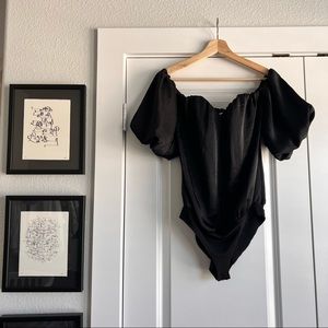 Elenza Blouson Sleeve Bodysuit